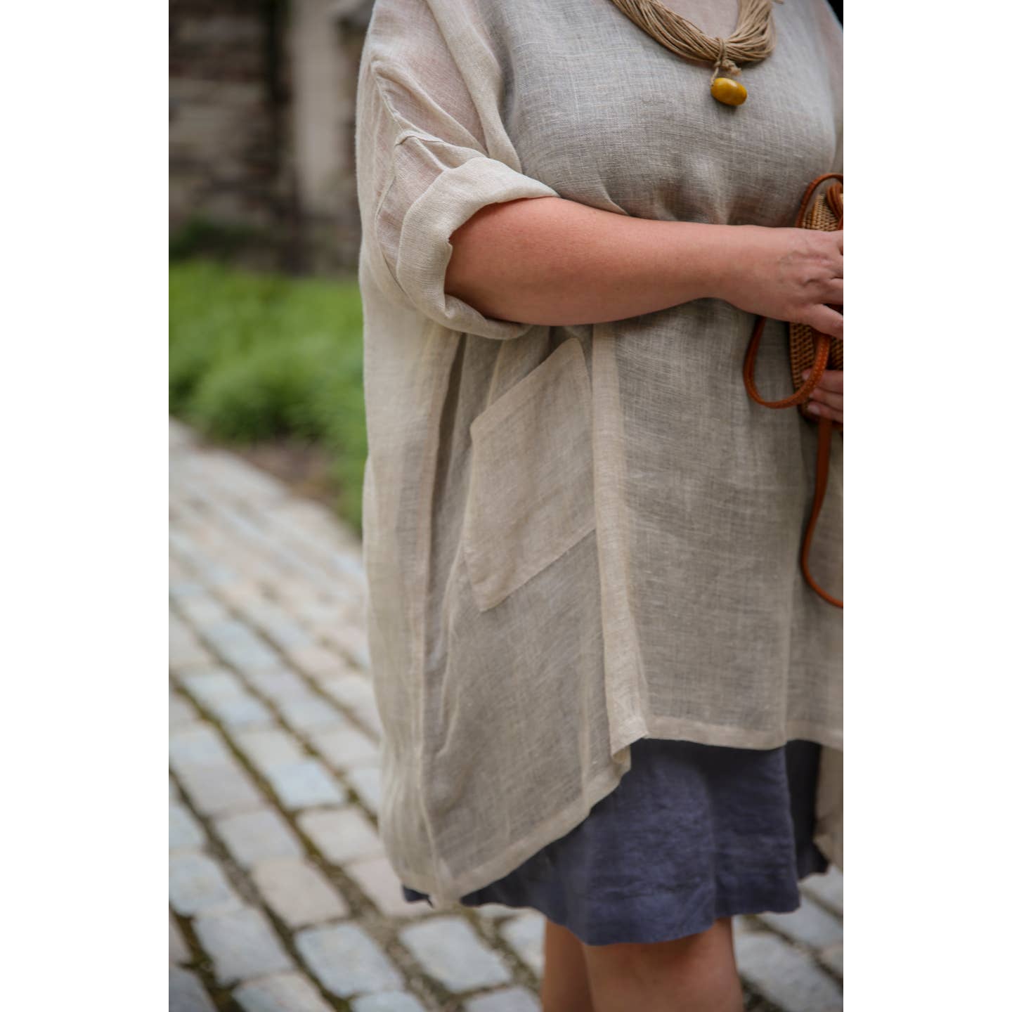 Linen Sheer ( Gauze) Tunic