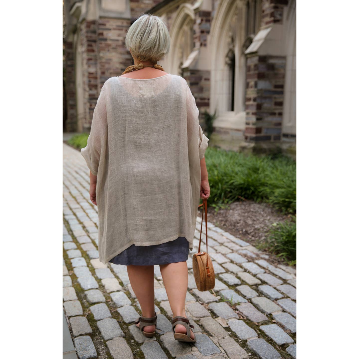 Linen Sheer ( Gauze) Tunic