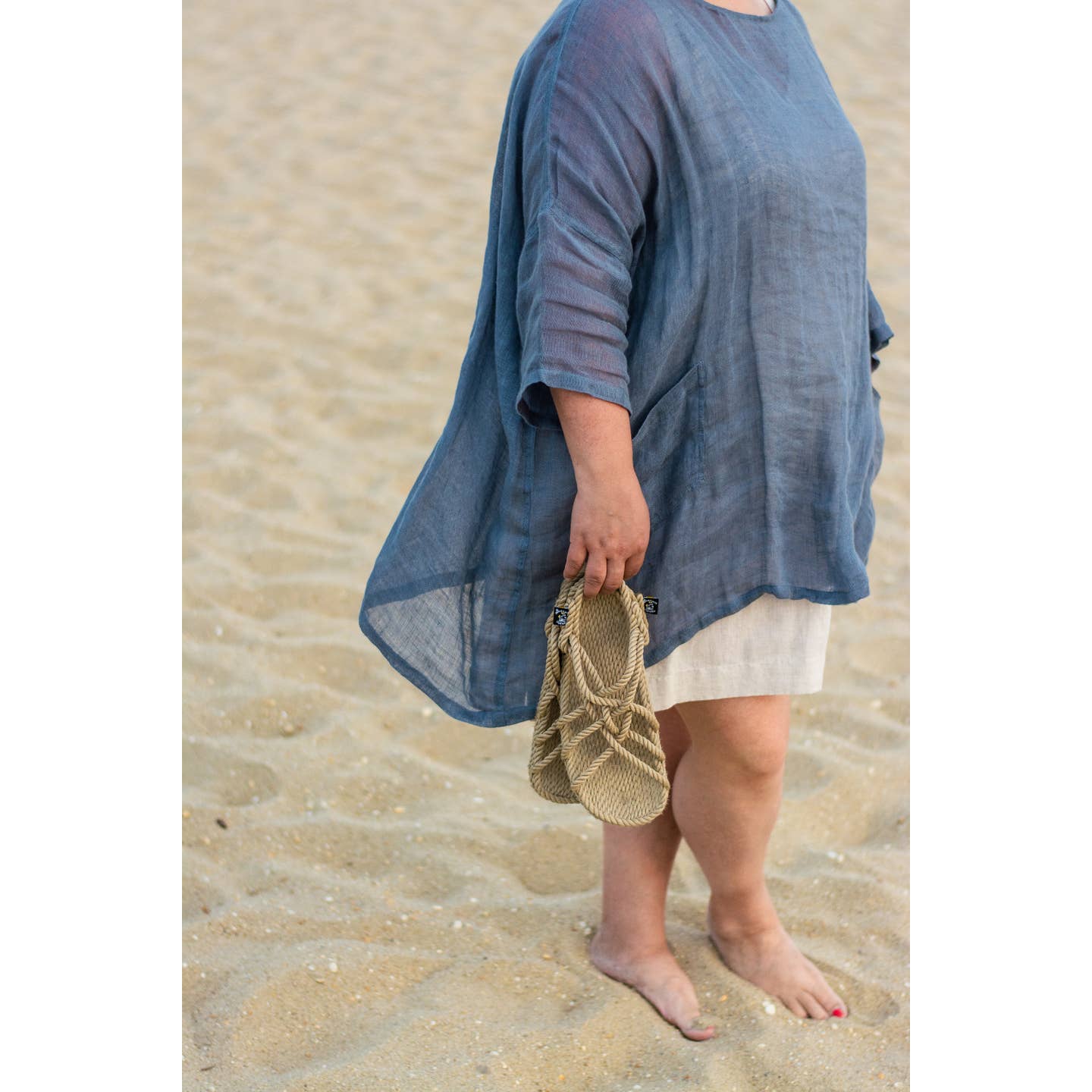 Linen Sheer ( Gauze) Tunic