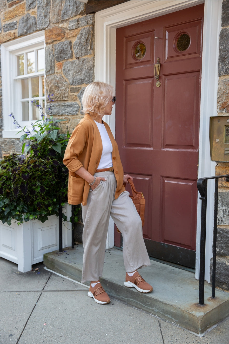 Merino Wool Wide Leg Pants