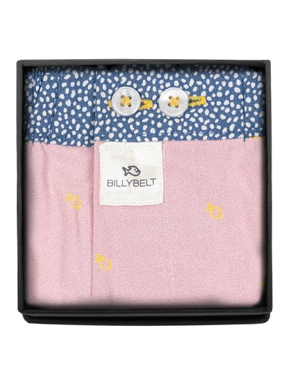 Billy Pink Organic Cotton Boxer Shorts