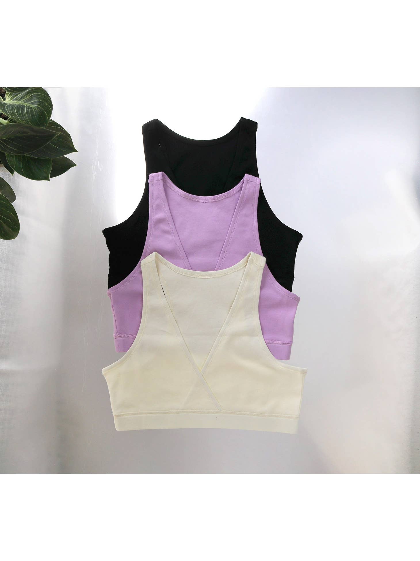 100% Organic Cotton Bralette Top