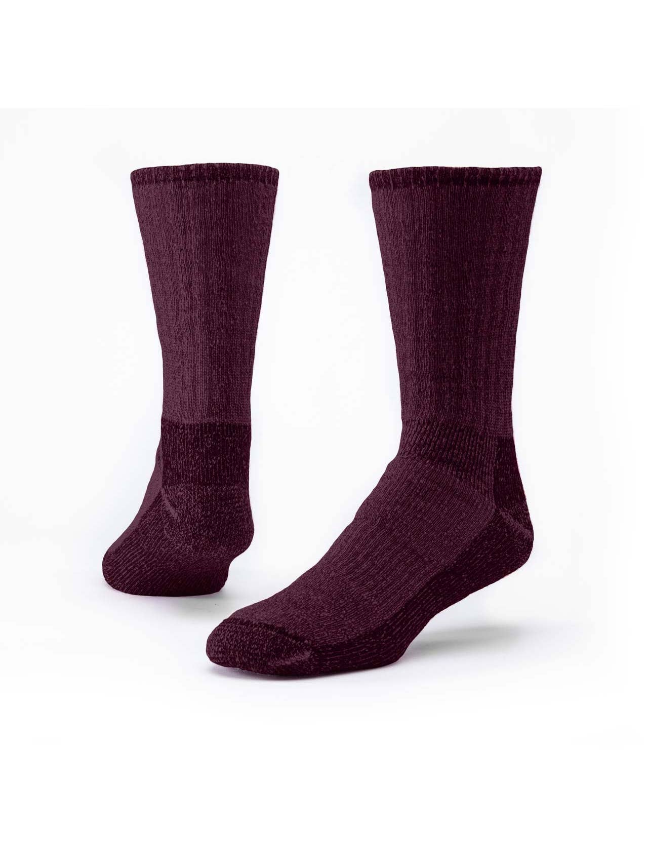 Organic Wool Mountain Hiker Dark Socks