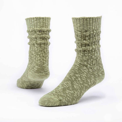 Organic Cotton Solid Ragg Socks